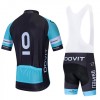 Set Fietsshirt + Korte Koersbroek 2020 Leopard Pro Cycling N001